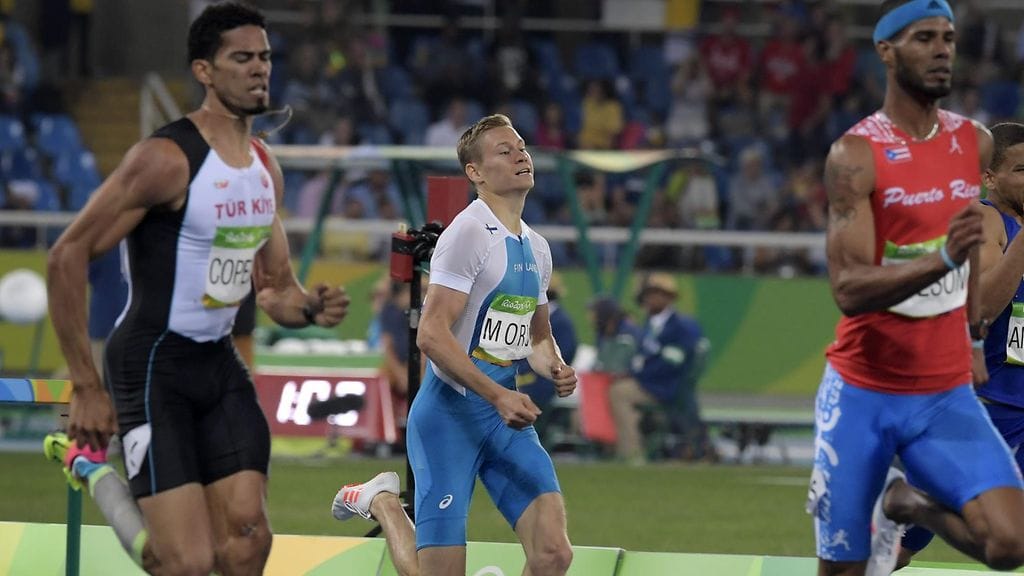 Oskari Mörö rikkoi Riossa Suomen ennätyksen.