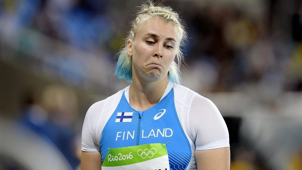 Sanni Utriainen ei onnistunut Riossa.