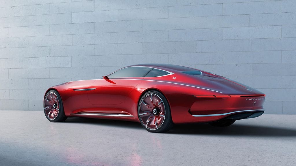 Vision Mercedes-Maybach 6 on täyssähköinen urheiluauto.