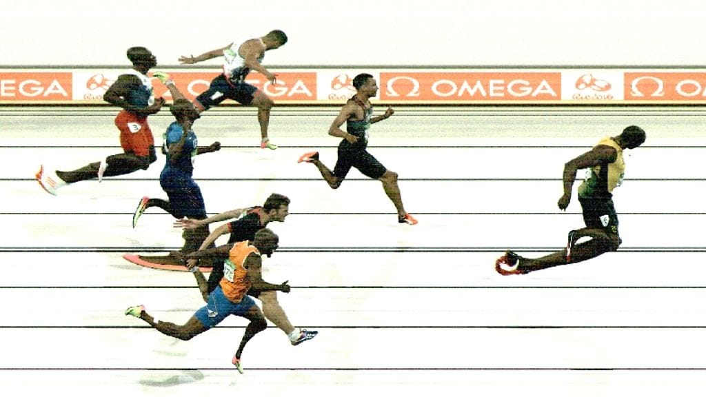 200 m miehet maalikamerakuva rio 2016 bolt