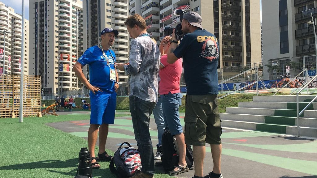 Hannu Kangas median jututettavana