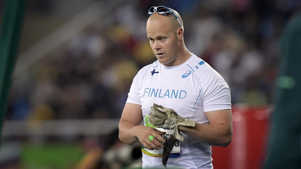 David Söderberg Rion moukarifinaalissa.