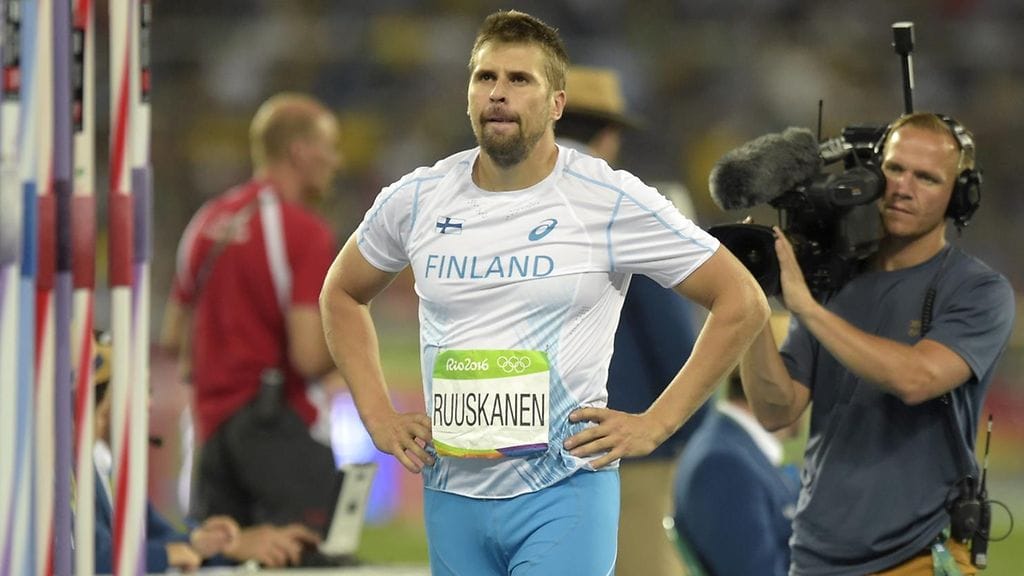 Antti Ruuskanen oli kuudes.