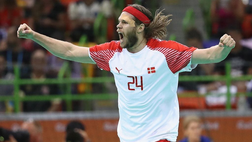 Mikkel Hansenin heittokäsi kävi kuumana.