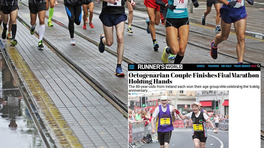 O'Reganit juoksivat Cork City Marathonin aikaan 5:25:29.