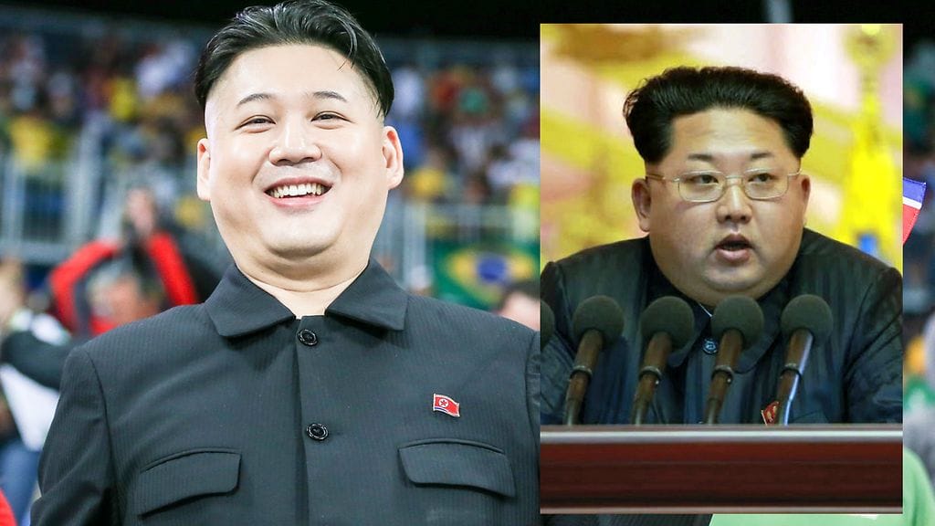 Kim Jong-unin kaksoisolento aiheutti hämmentäviä tilanteita Rion olympialaisissa. Oikealla pikkukuvassa on oikea Kim Jong-un.