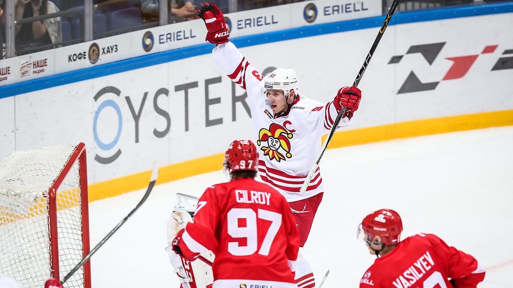 Peter Regin iski Jokerien voittomaalin.