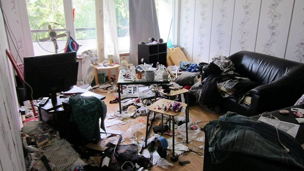 Huumeita käyttävä vuokralainen tuhosi Matti Huomon asunnon. – Nyt asunto on siivottu, ja seuraavaksi alamma remontoimaan, Huomo kertoo.