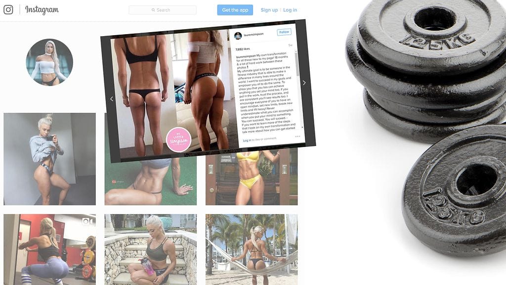 Kuvituskuva, kuvakaappaus Instagramista