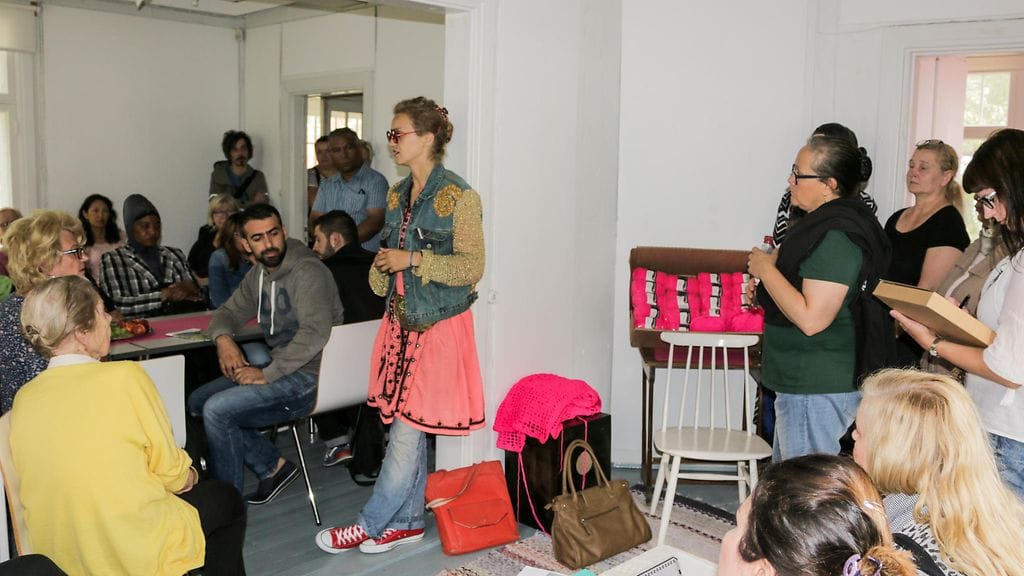 Projektin aloituspalaverissa talo oli täynnä porukkaa.