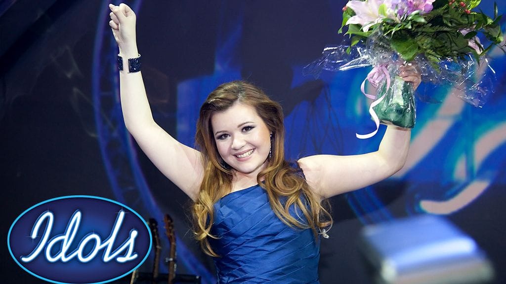 Diandra Flores Idolsin viimeisessä finaalissa.
