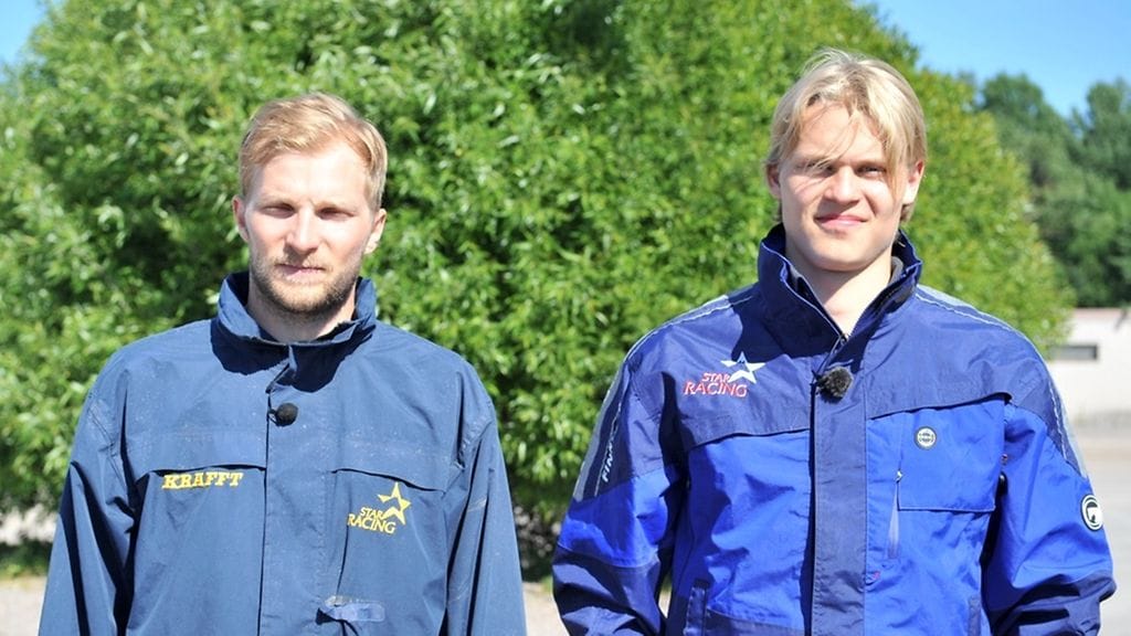 Raviohjastuksen ABC -sarjan tähdet ovat Kasper Björkqvist ja Janne Korpi.