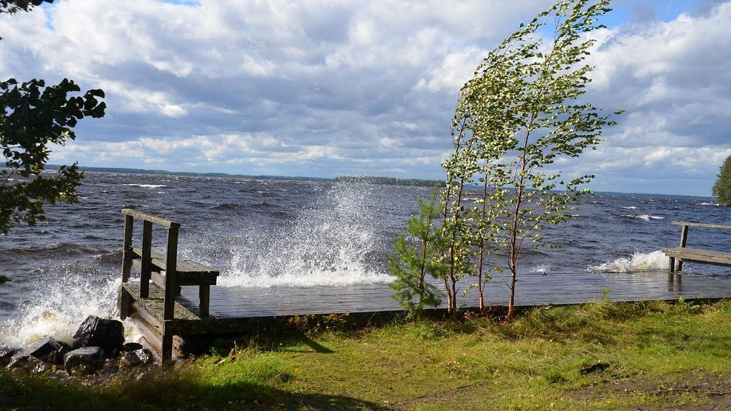 Rauli-myrsky Karttulassa 27.8.2016. Kuva: Birgitta Tarvainen