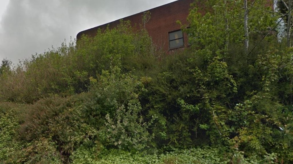 Bodminin oikeustalo Cornwallissa Britanniassa.