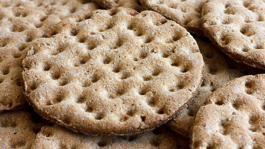 Rukiinen näkkileipä maistuu myös Yhdysvalloissa.