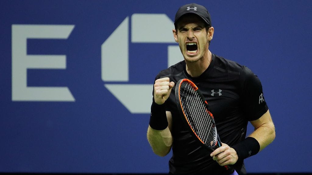 Andy Murray sai vakuuttavan alun US Openilleen.