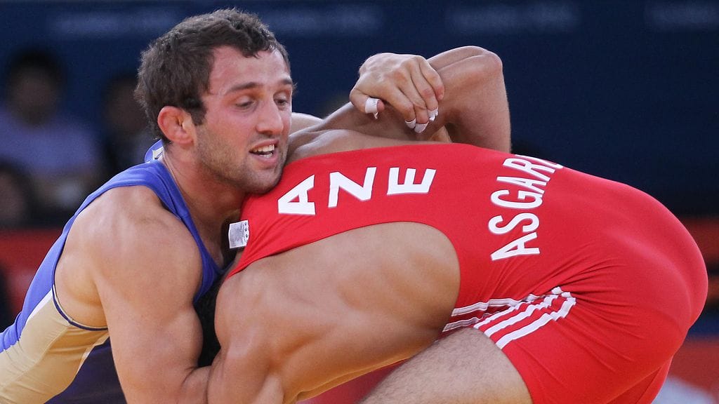 Besik Kuduhov Lontoon olympialaisissa.