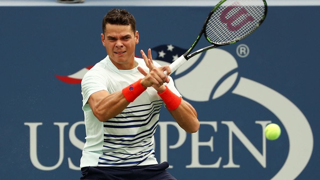 Milos Raonicin turnaus päättyi nopeasti.