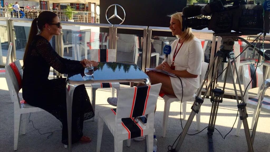 Minttu Räikkönen ja Mervi Kallio F1 Belgia 27.8.2016 2