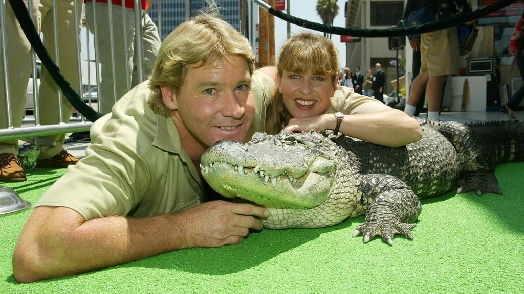 Steve ja Terri Irwin.