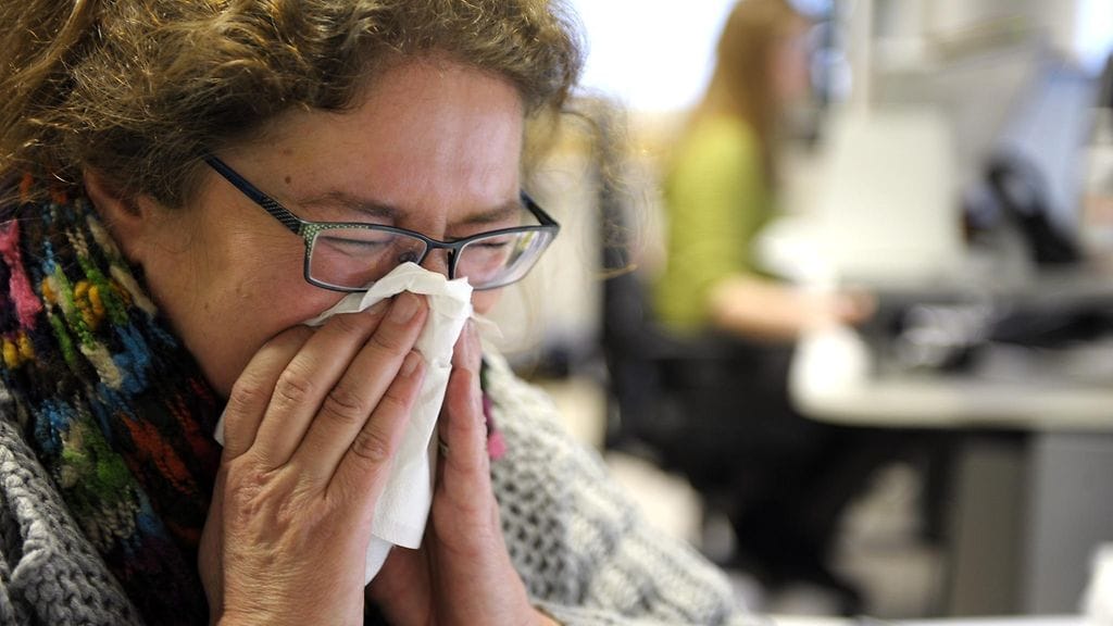 Niiskuttajana töihin vai kotiin lepäämään? Kaikki riippuu omasta voinnista, sanovat useat lääkärit.