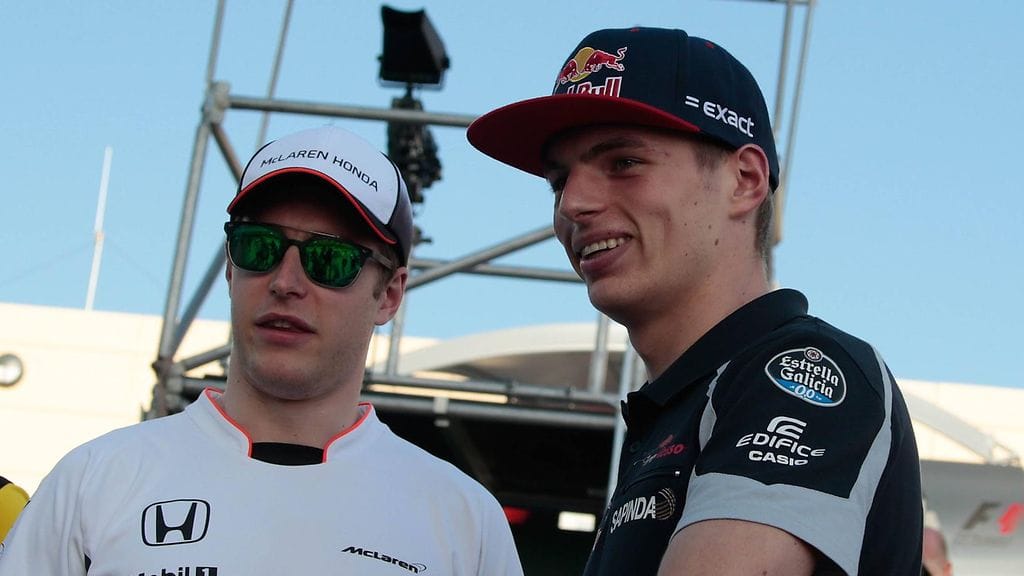 Stoffel Vandoorne ja Max Verstappen, uuden sukupolven mestariehdokkaat.