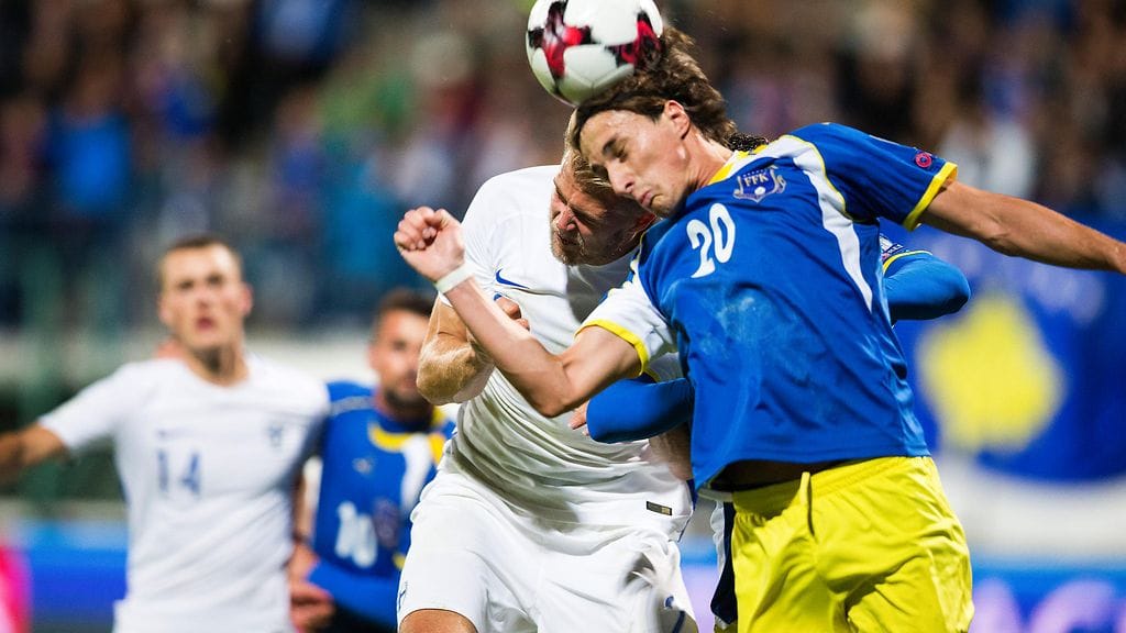 Suomi ja Kosovo taistelivat Turussa.