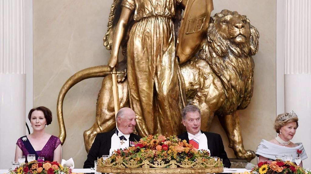 Jenni Haukio, Sauli Niinistö, Harald, Sonja 6.9.2016 5