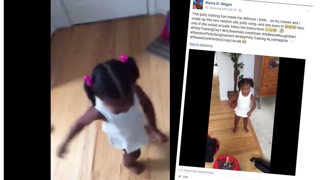 Äidin julkaisema pottalaulu on noussut niin suosituksi, että sitä varten on perustettu oma fanisivusto.