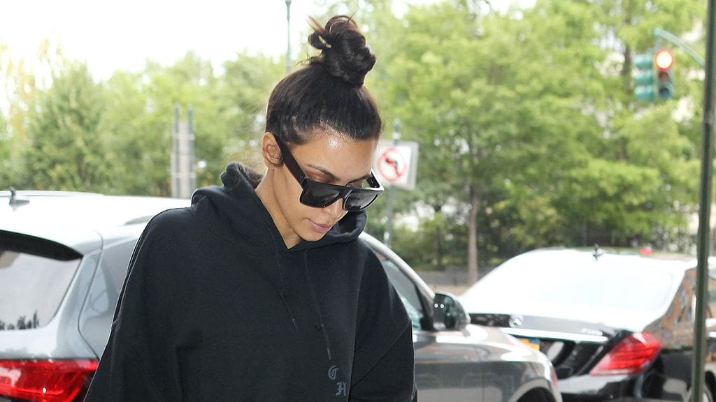 Kim Kardashian thin hair