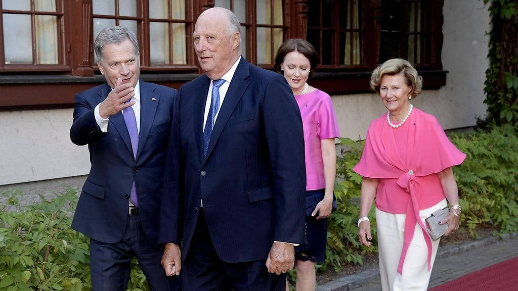 Sauli Niinistö, Jenni Haukio, Sonja, Harald 7.9.2016 2