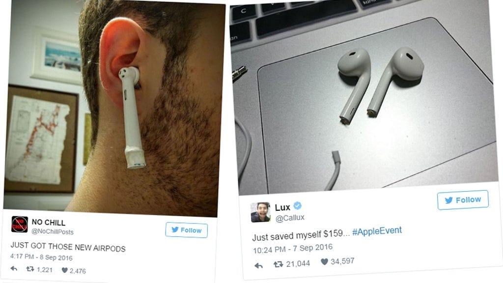 Sosiaalisessa mediassa pyörii useita meemejä Applen uusiin julkistuksiin liittyen.