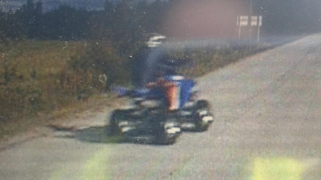 Poliisin ottama valokuva paon aikana.