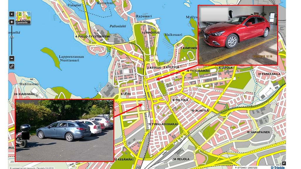 Poliisi toivoo tietoja ryöstössä käytettyjen autojen liikkeistä tapahtumaa edeltäneellä viikolla.