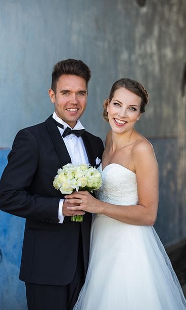 Ensitreffit alttarilla Milla ja Kimmo (2)