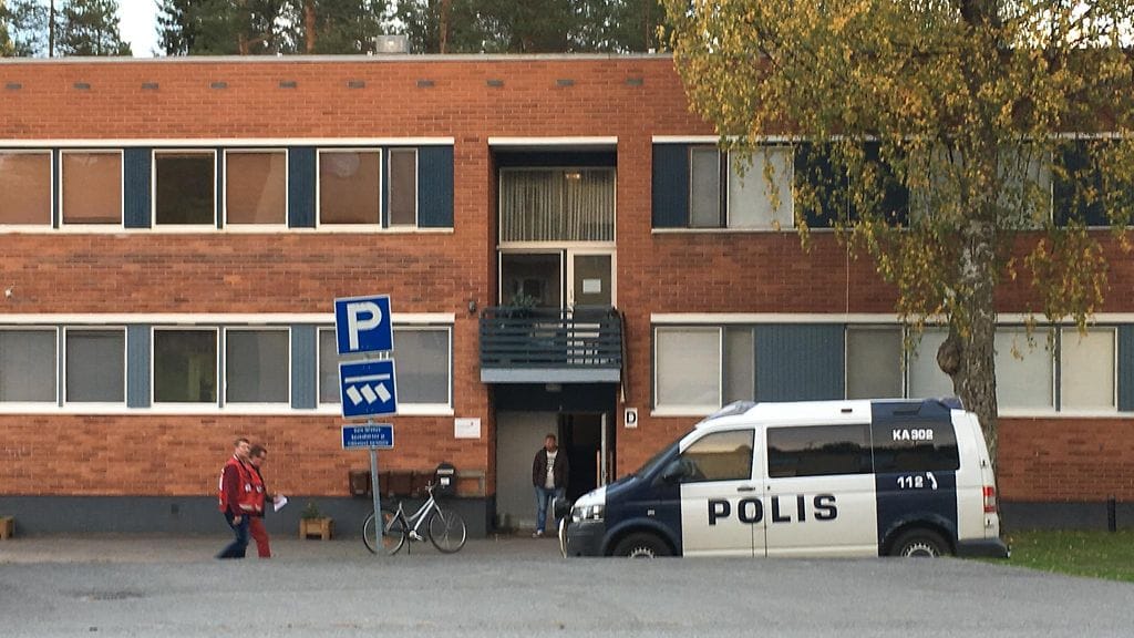 Otanmäen vastaanottokeskus ulkoa