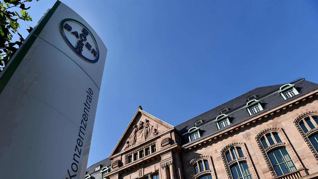 Lääke- ja kemianjätti Bayernin pääkonttori Leverkusenissa.