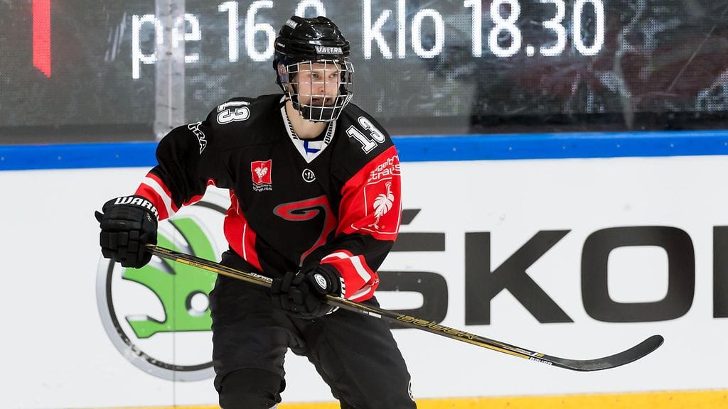 Urho Vaakainen on sivussa JYPin kokoonpanosta tiistaina.