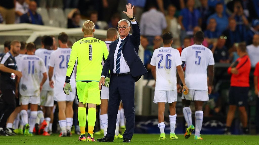 Claudio Ranieri kiitti Leicester Cityn faneja voitokkaan Mestarien liiga-avauksen jälkeen.