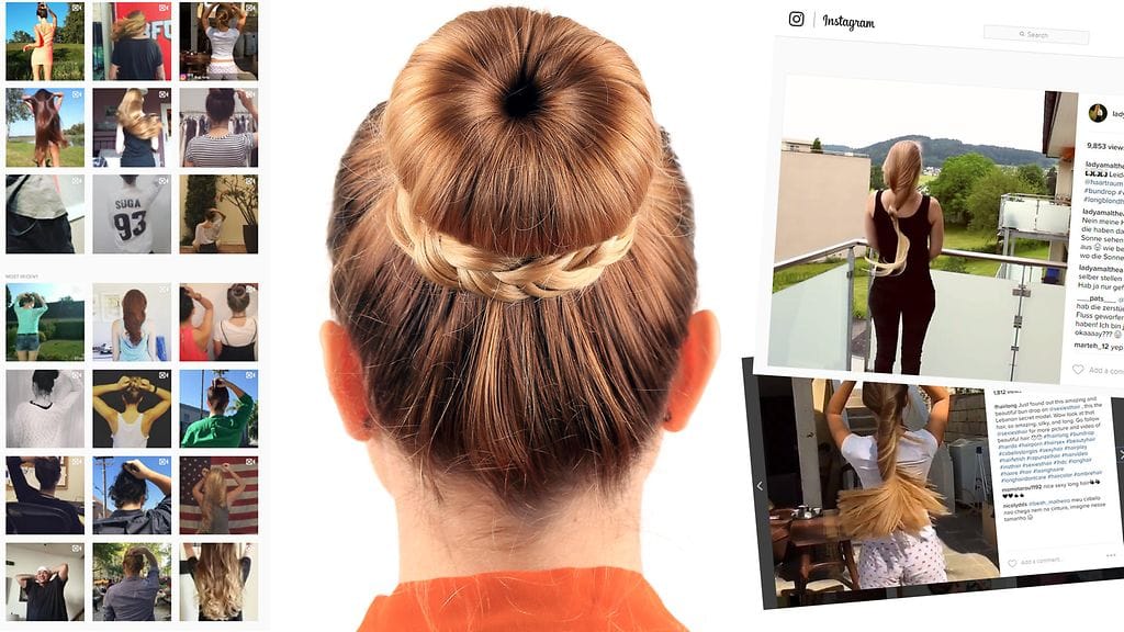 Kuvituskuva, kuvakaappauksia Instagramista