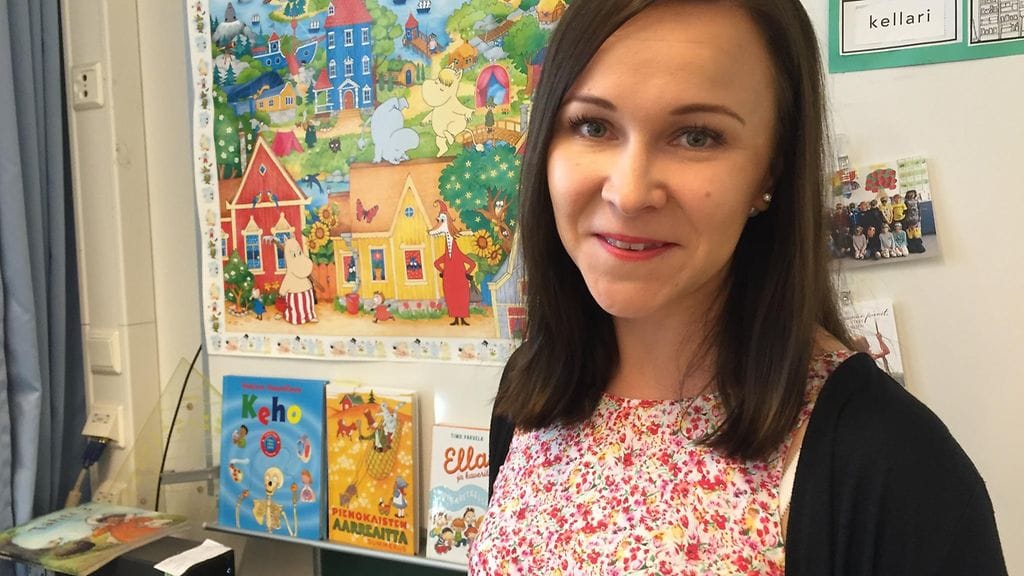 Opettaja Maria Kiikka