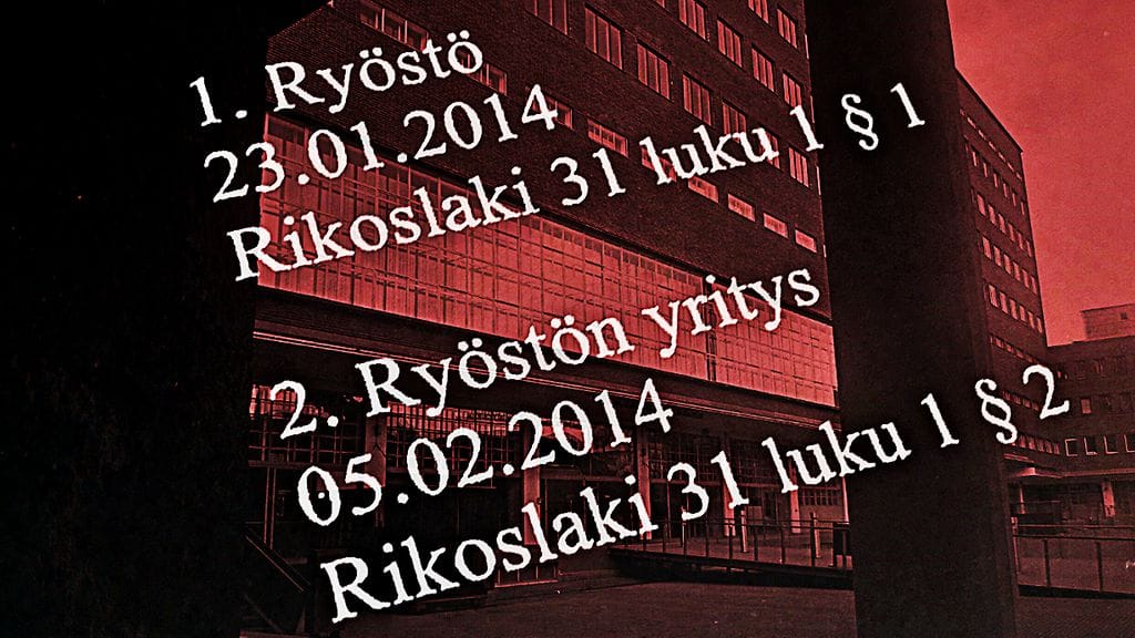 23-vuotias ryöstäjä sai yhdyskuntapalvelua.
