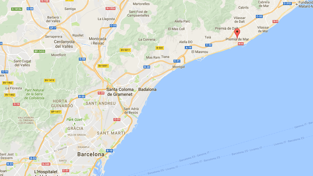 Ainakin yksi ihminen on kuollut kerrostalossa sattuneessa räjähdyksessä Espanjassa. Kuva: Google maps.