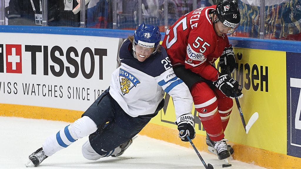 Patrik Laine ja Mark Scheifele ottivat viimeksi yhteen kevään MM-kisoissa Venäjällä.