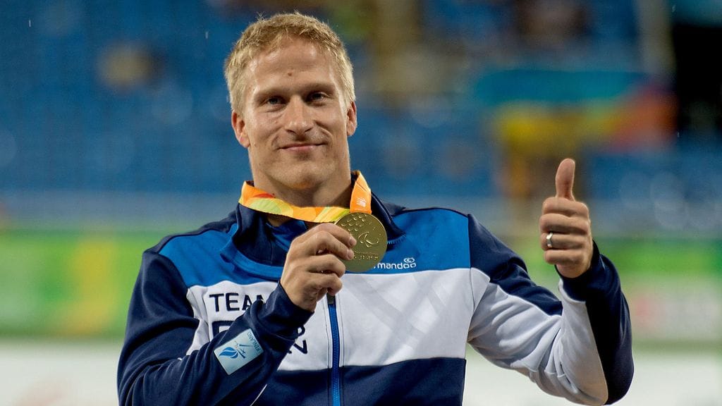 Leo Pekka Tähti juhli kultaa Riossa.