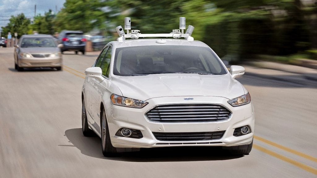 Ford testaa jo autonomisen ajamisen teknologiaansa Yhdysvalloissa.