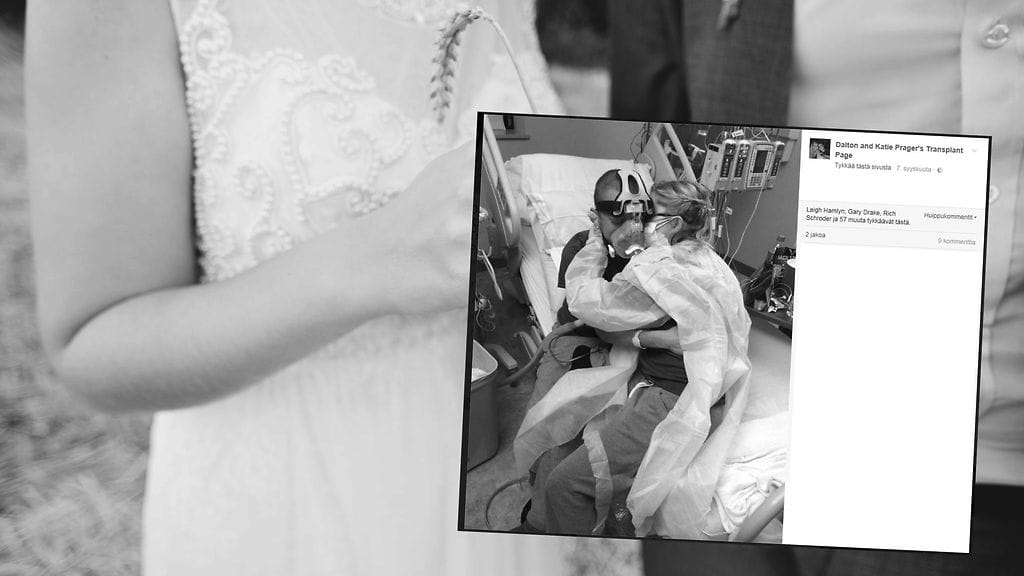 Vakavasti sairas pariskunta tapasi toisensa edelliskerran viettässään viisivuotishääpäiväänsä heinäkuussa.