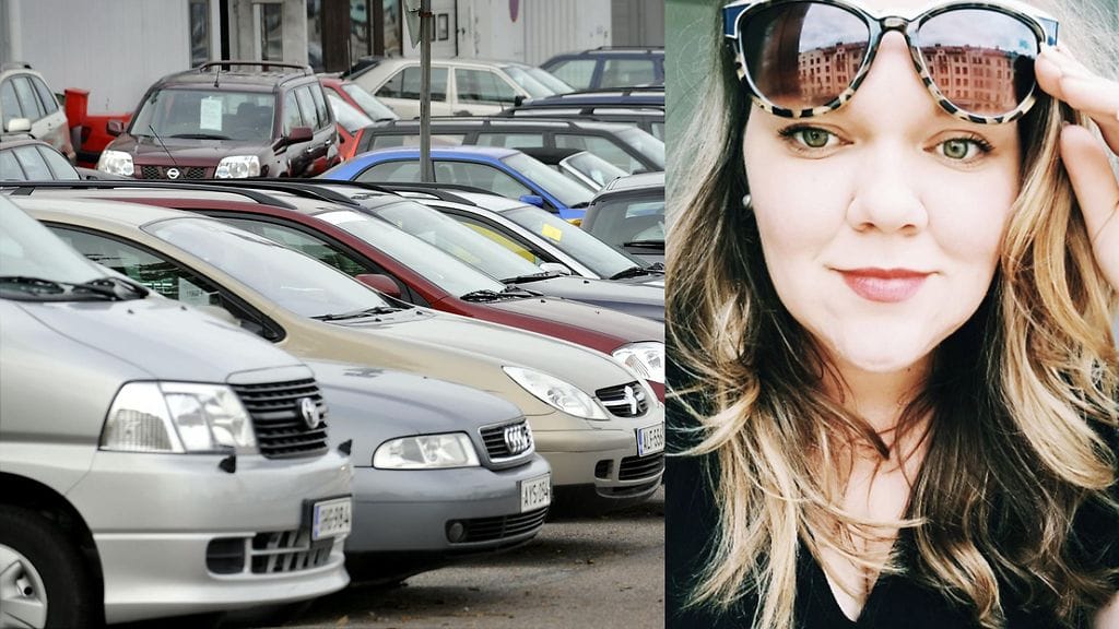 Kuvan autot tai autoliike eivät liity tapaukseen. Kuvassa Veera Papinoja.