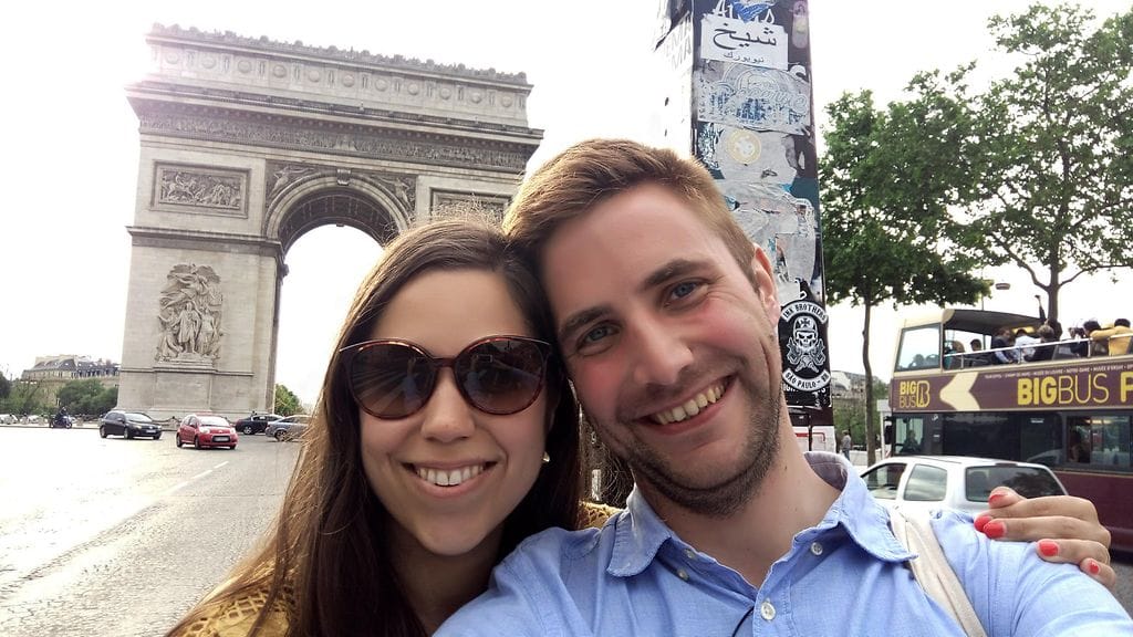 Heidi ja Mikko häämatkalla