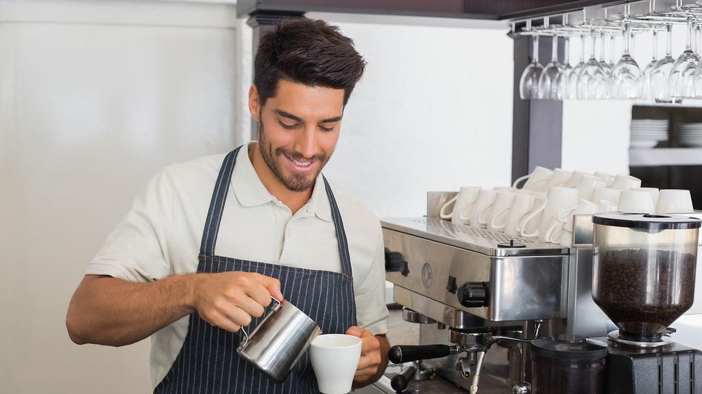 Uuden kahvilaketjun työntekijöistä suurin osa on komeita miehiä ja asiakkaat alle 30-vuotiaita naisia.